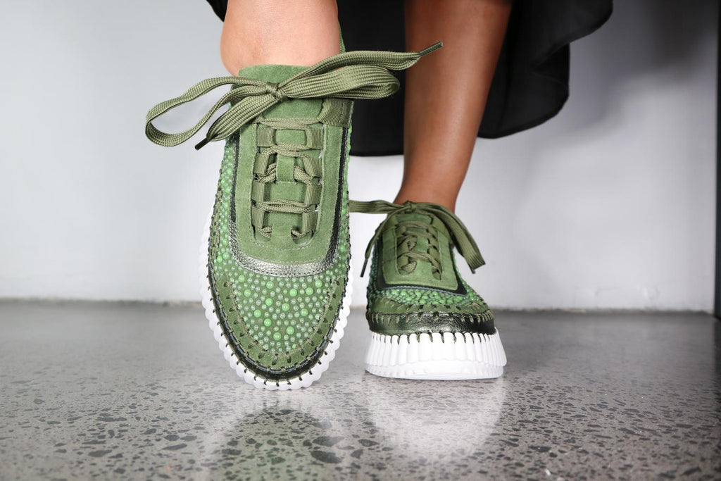 Stitched Up Petite Pearl Cerise / 36 Footwear Minx