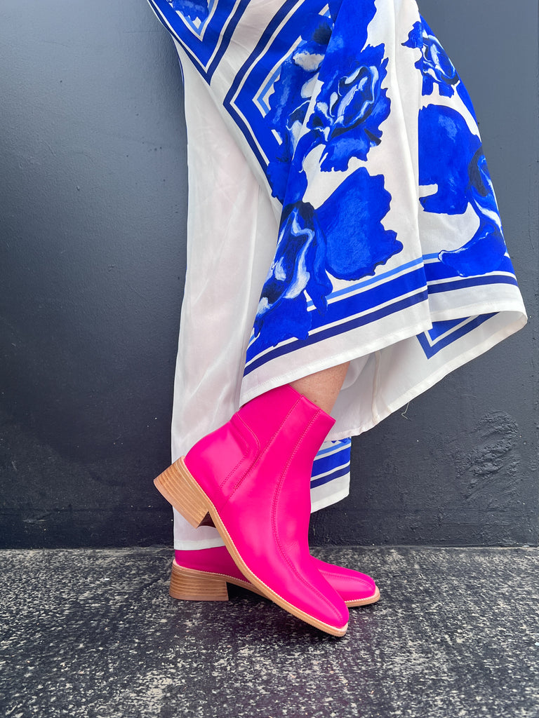 Strider Hot Pink Boots Footwear Minx