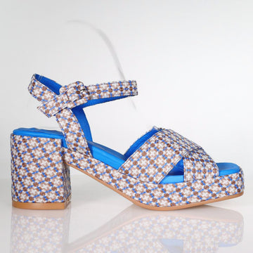 Tyra Periwinkle Pattern / 36 Footwear Minx