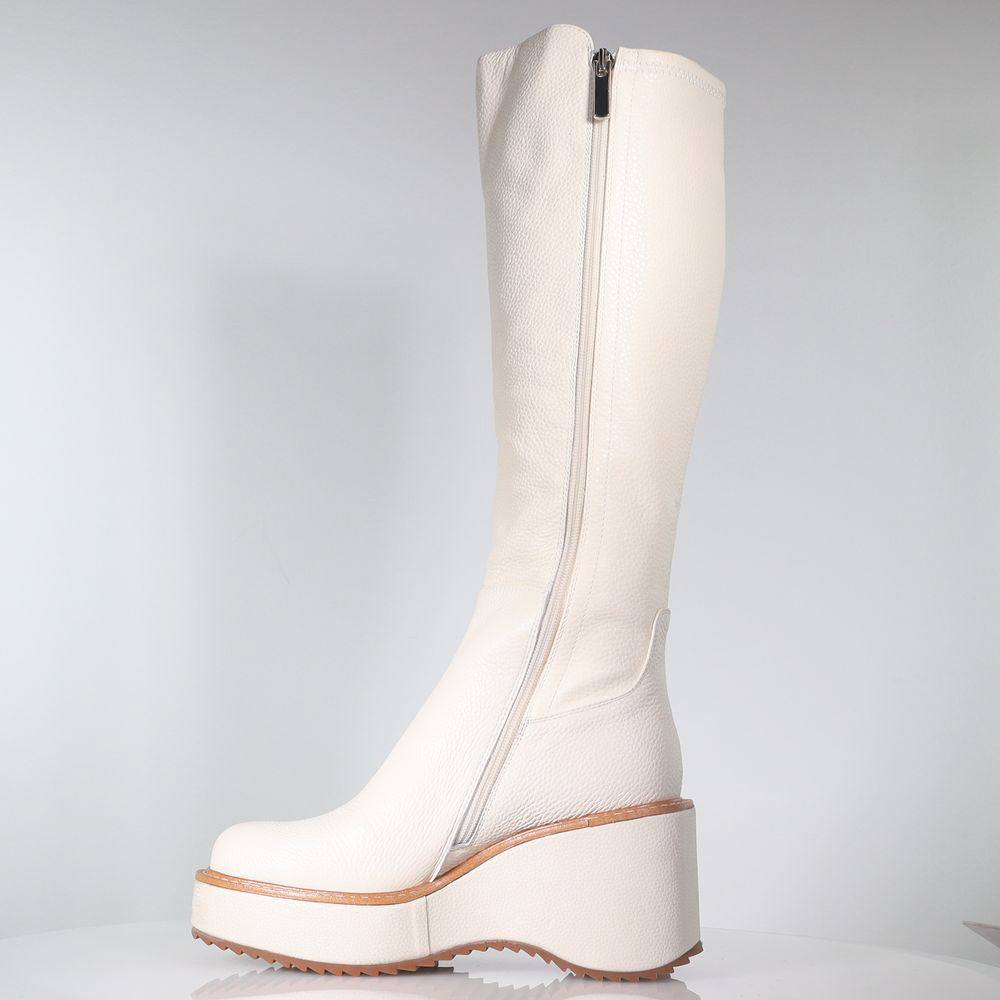 Akira Ivory Boot Footwear Minx