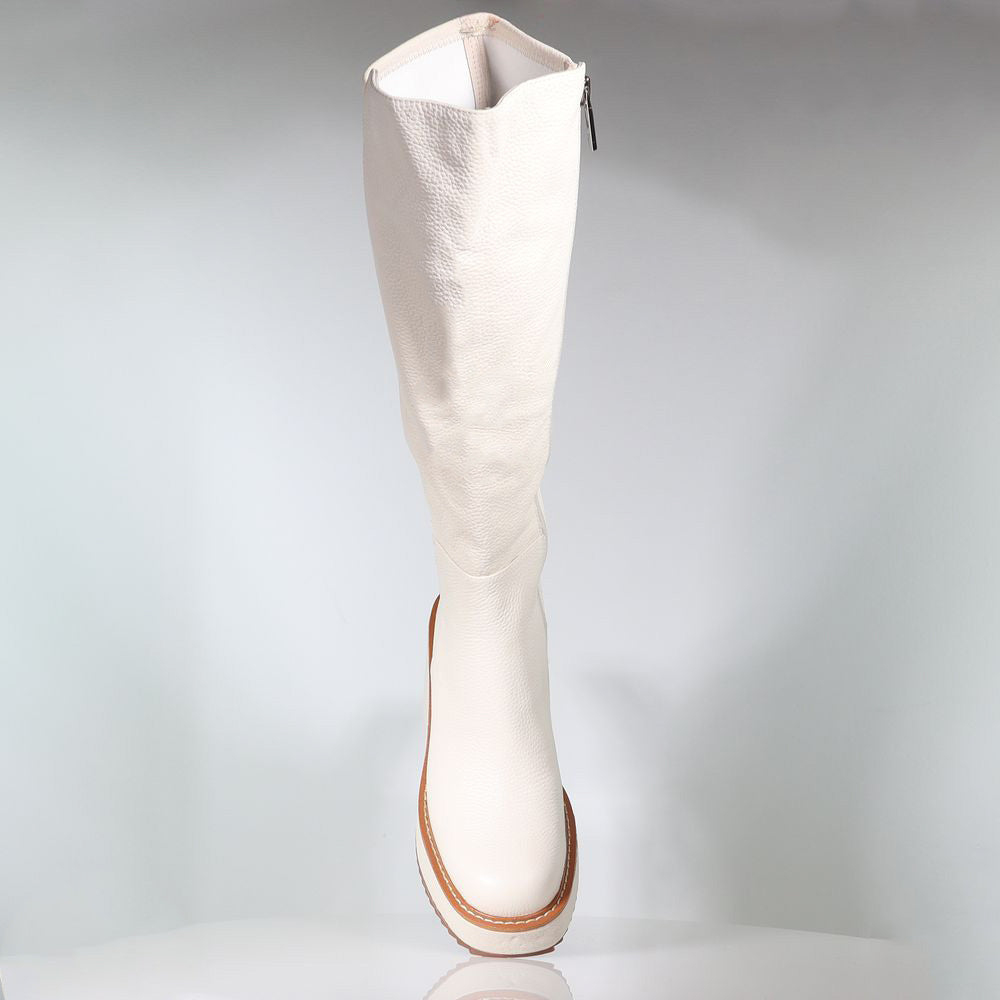 Akira Ivory Boot Footwear Minx