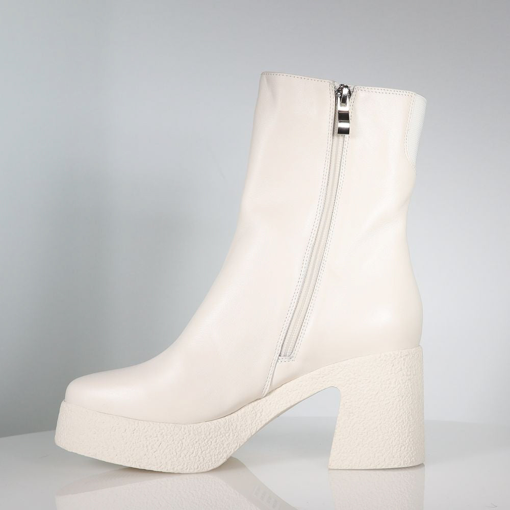 Cameo White Boot Footwear Minx