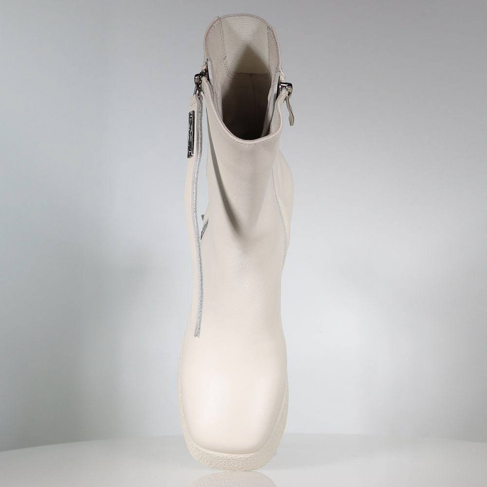 Cameo White Boot Footwear Minx