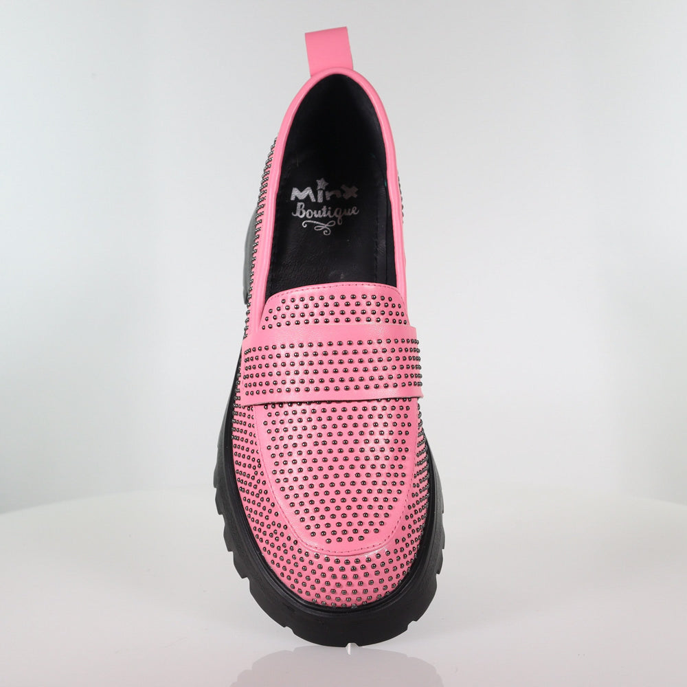 Chief Candy Pink Stud Shoe Footwear Minx