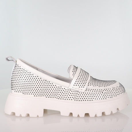 Chief Winter White Stud Shoe Footwear Minx