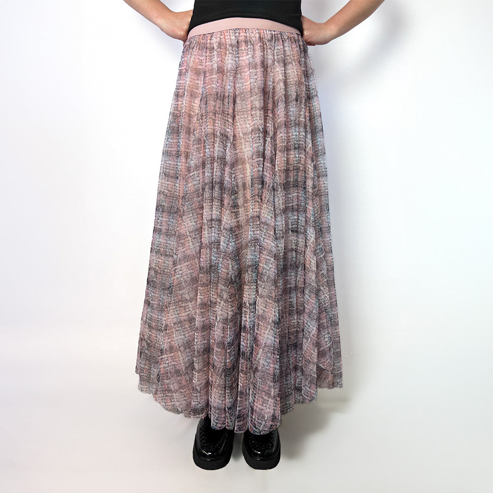 Coco check pleats skirt｜andmary ANDMARY】Coco check pleats skirt