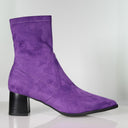 Crest Purple Suede Boot Footwear Minx
