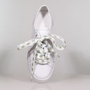 Lotus Flower Laces White Shoe Laces MINX Accessories