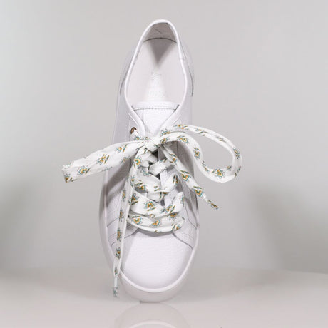 Lotus Flower Laces White Shoe Laces MINX Accessories