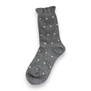 DOT FRILL MID SOCK