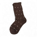 DOT FRILL MID SOCK