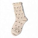 DOT FRILL MID SOCK