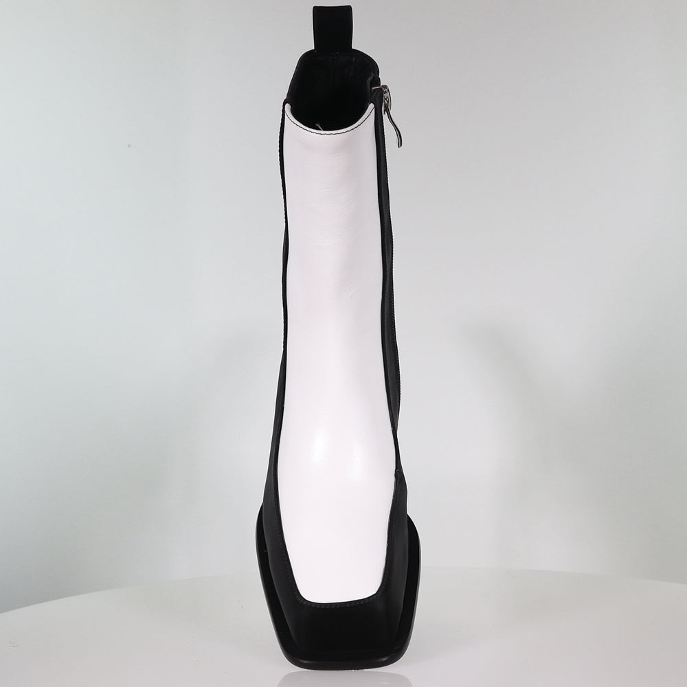 Elite Black/ White Boot Footwear Minx