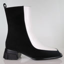 Elite Black/ White Boot Footwear Minx