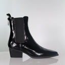 Hawk Black Crinkle Oil Boot Footwear Minx