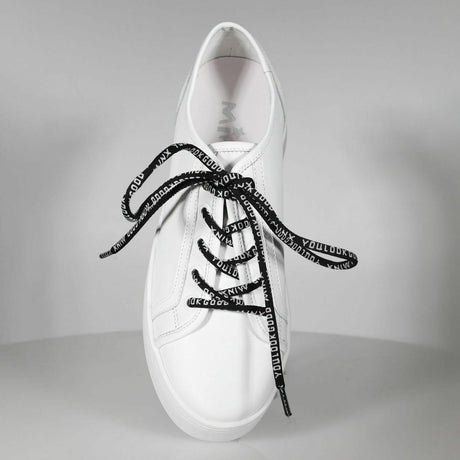 You Look Good Laces Black Shoe Laces Minx