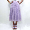 Swan lake Tulle Skirt - PATTERN Lilac Gingham Skirts Minx
