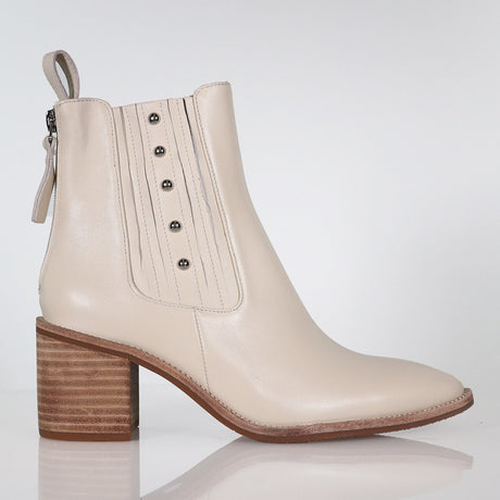 Lonestar Ivory White Ankle Boot Footwear Minx