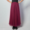 Swan Lake Tulle Skirt - Long Merlot Skirts Minx