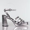 Monet Silver Lizard Emboss / 36 Footwear Minx