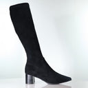 Monica Black Suede Boot Footwear Minx