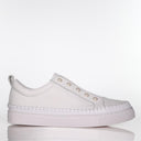 Stitched Pearl - PRE ORDER White Milled / 36 Footwear Minx