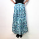 Swan Lake Tulle Skirt - Watercolour Long Watercolour Aqua Skirts Minx