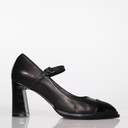 Miss M Black Patent / Black Nappa / 36 Footwear Minx