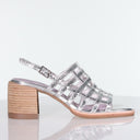 Flock Silver Lizard Emboss / 36 Footwear Minx