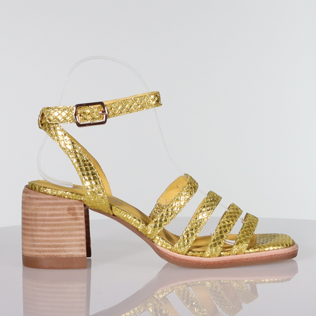Samba Cyber Gold Metallic Emboss / 36 Footwear Minx
